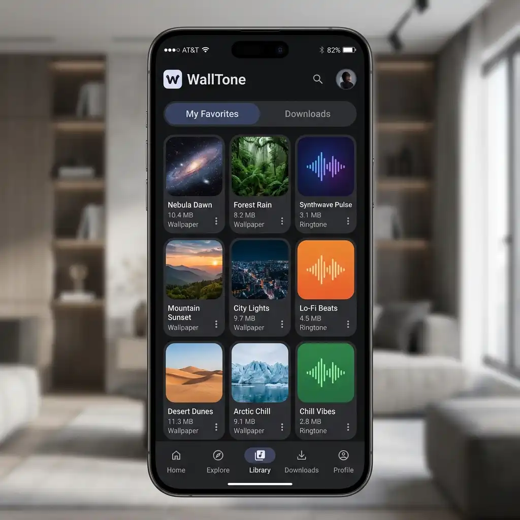 WallTone App Screenshot